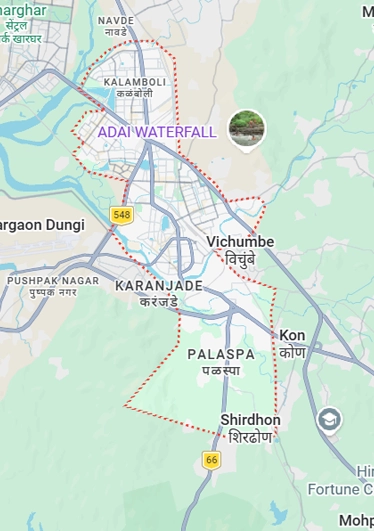 Kanakia Valley Panvel Strategic Location Map